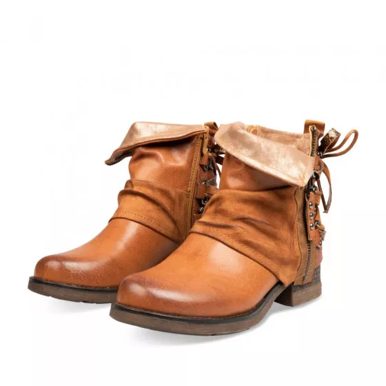 Bottines COGNAC MERRY SCOTT