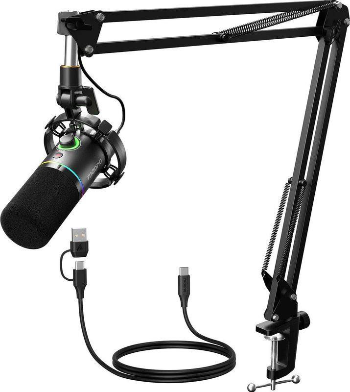 Maono - PD200XS - Studio Microfoon - Zwart - Dynamisch Ontwerp