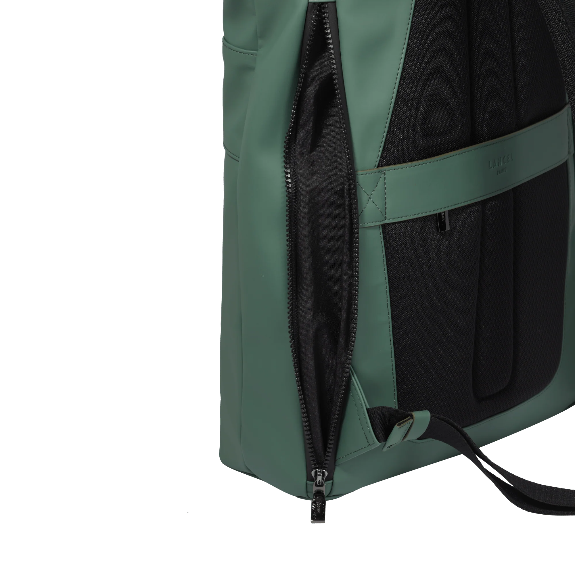 Roll-top backpack Victor de Lancel-Jade Fonce