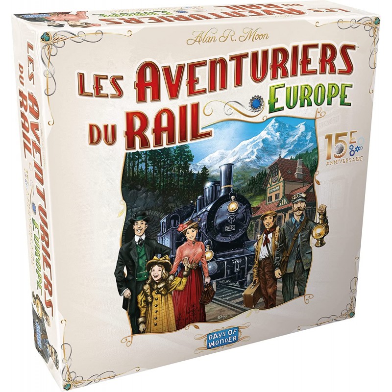 Les aventuriers du rail - Europe - 15 ème anniversaire