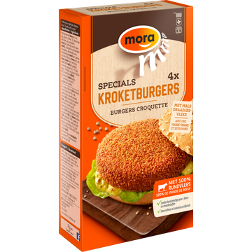 Mora Specials Kroketburgers 4 x 80 g