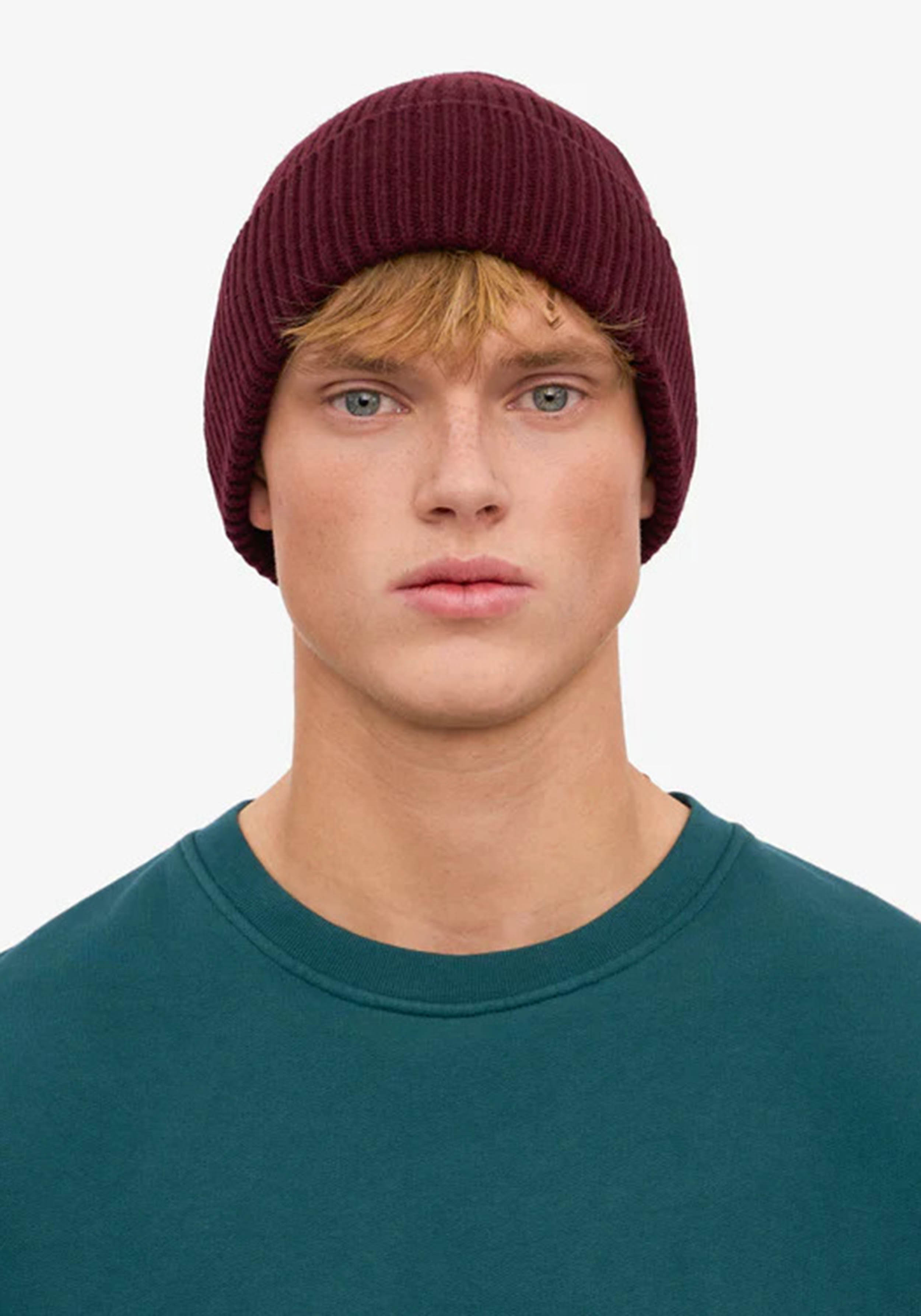 Colorful Standard Beanie Oxblood Red