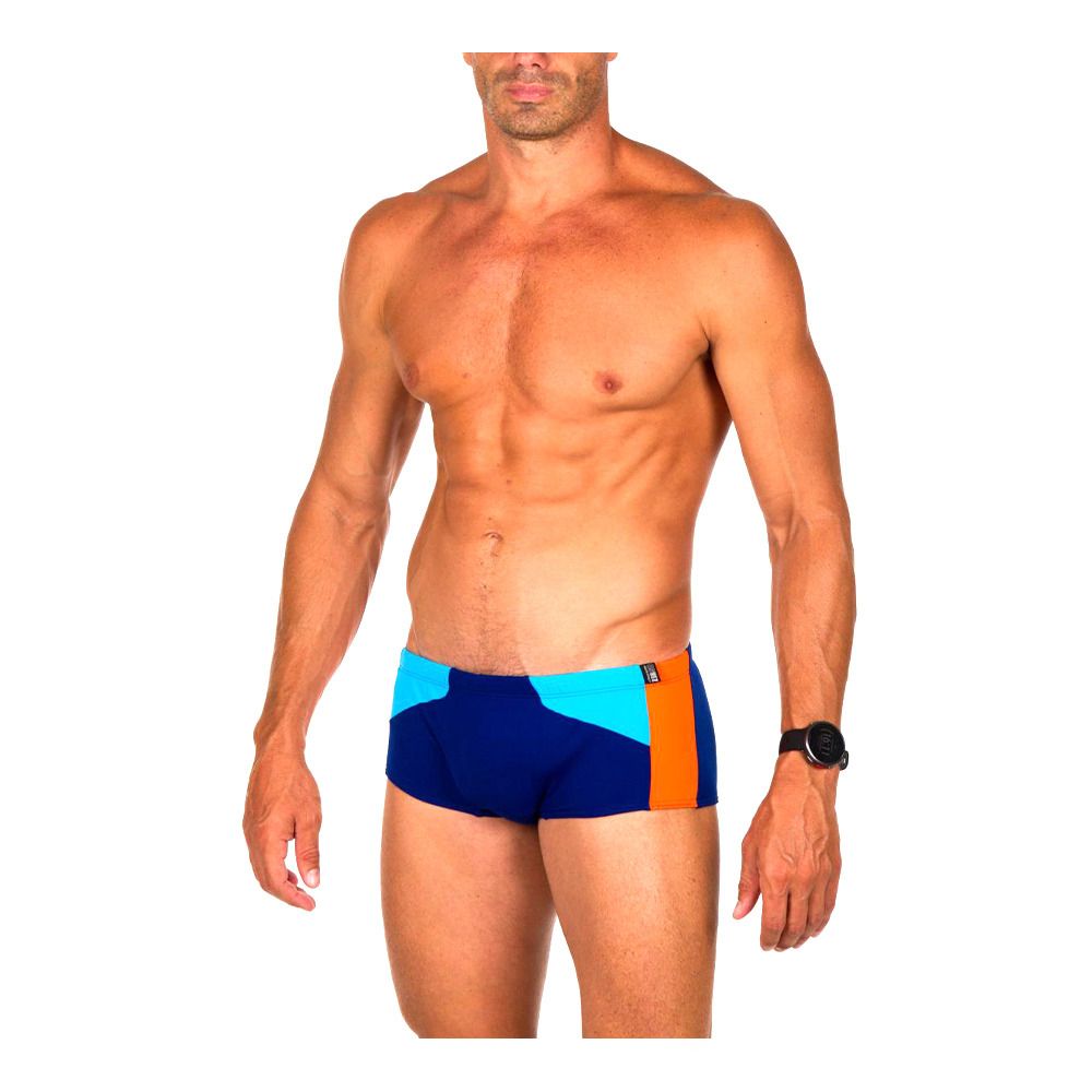 Z3rod TRUNKS - Boxer de bain Homme dark blue/atoll/orang