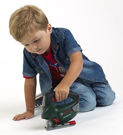 Bosch Mini Stichsäge m. Licht/Ton - Spielzeug - Grün