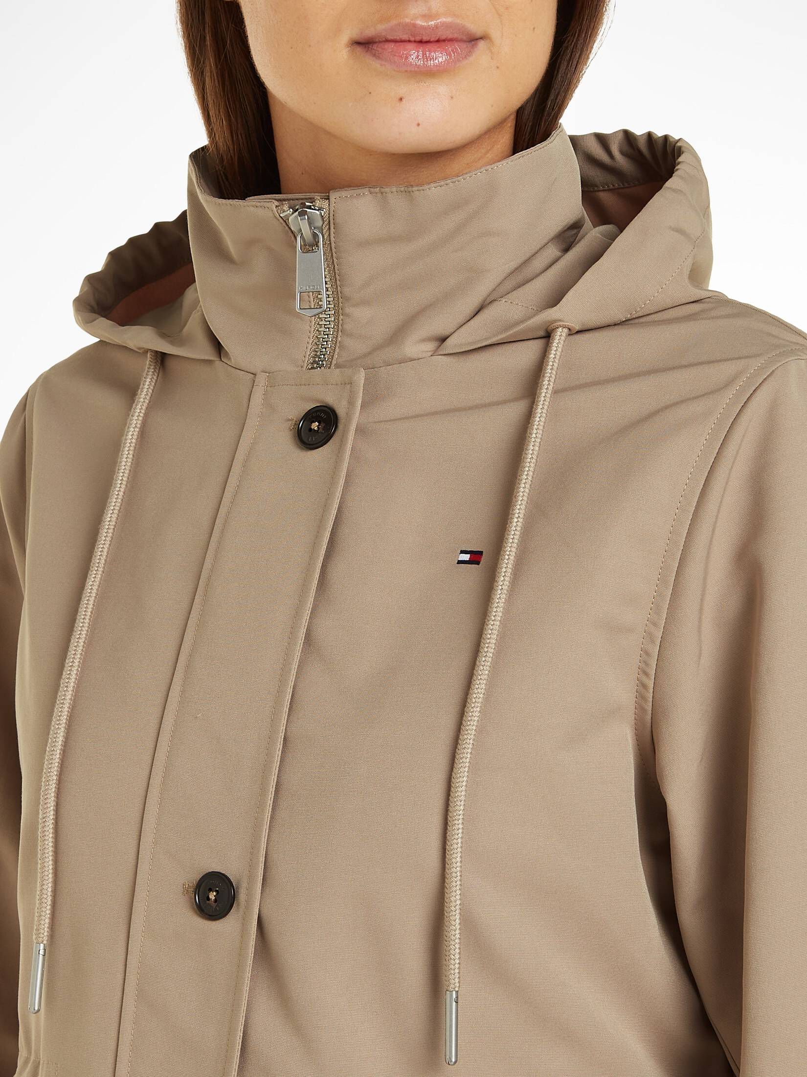Tommy Hilfiger| Damen Mantel mit Kapuze