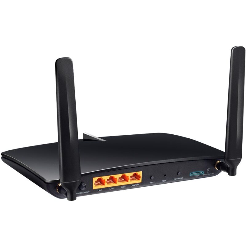 TP-Link Archer MR600 routeur sans fil Bi-bande (2,4 GHz / 5 GHz) 4G Noir