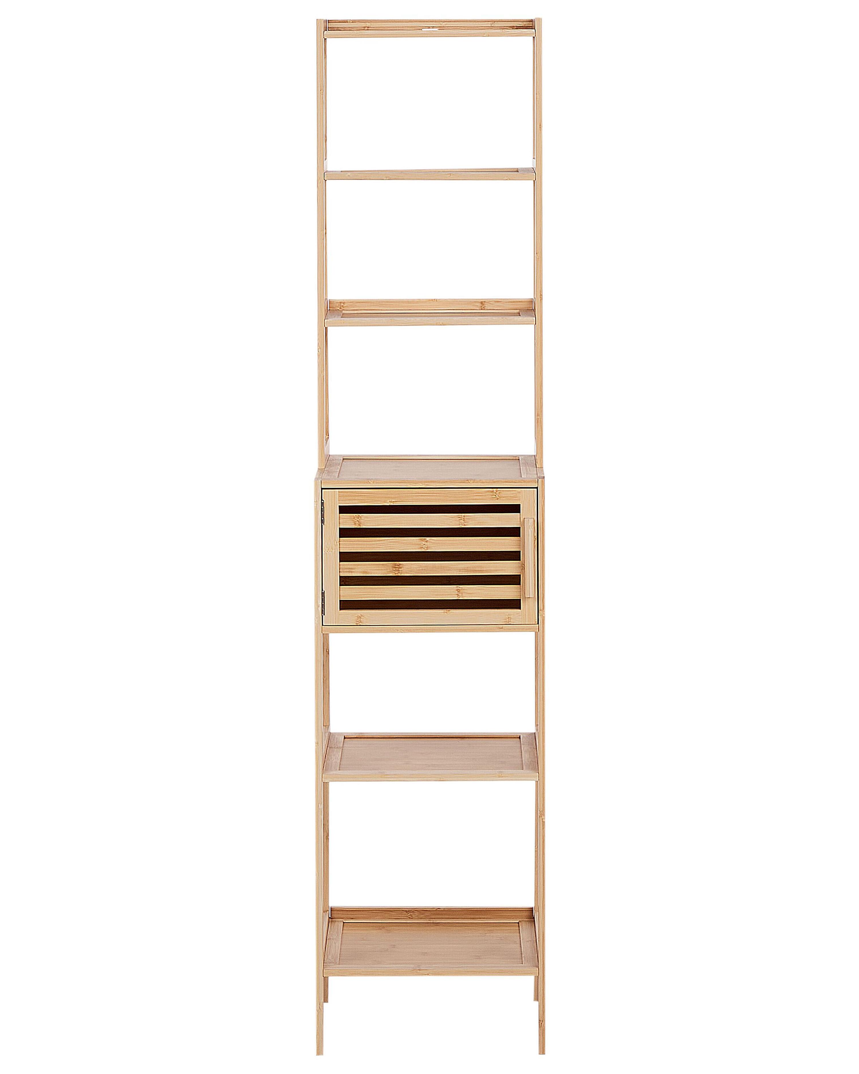 Badkamerkast bamboo lichthout LEHI