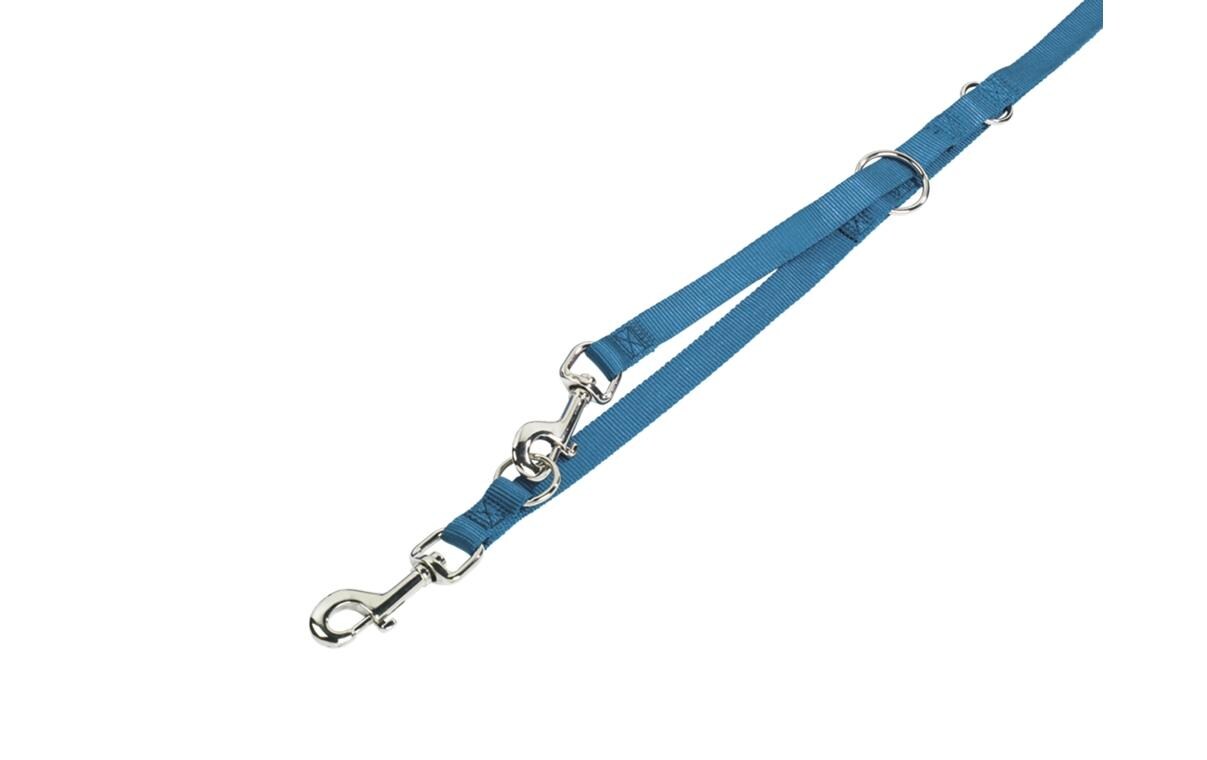 Hundeleine Classic L, 2 m, 25 mm, HellblauVerstellbare Führleine für den täglichen Gebrauch