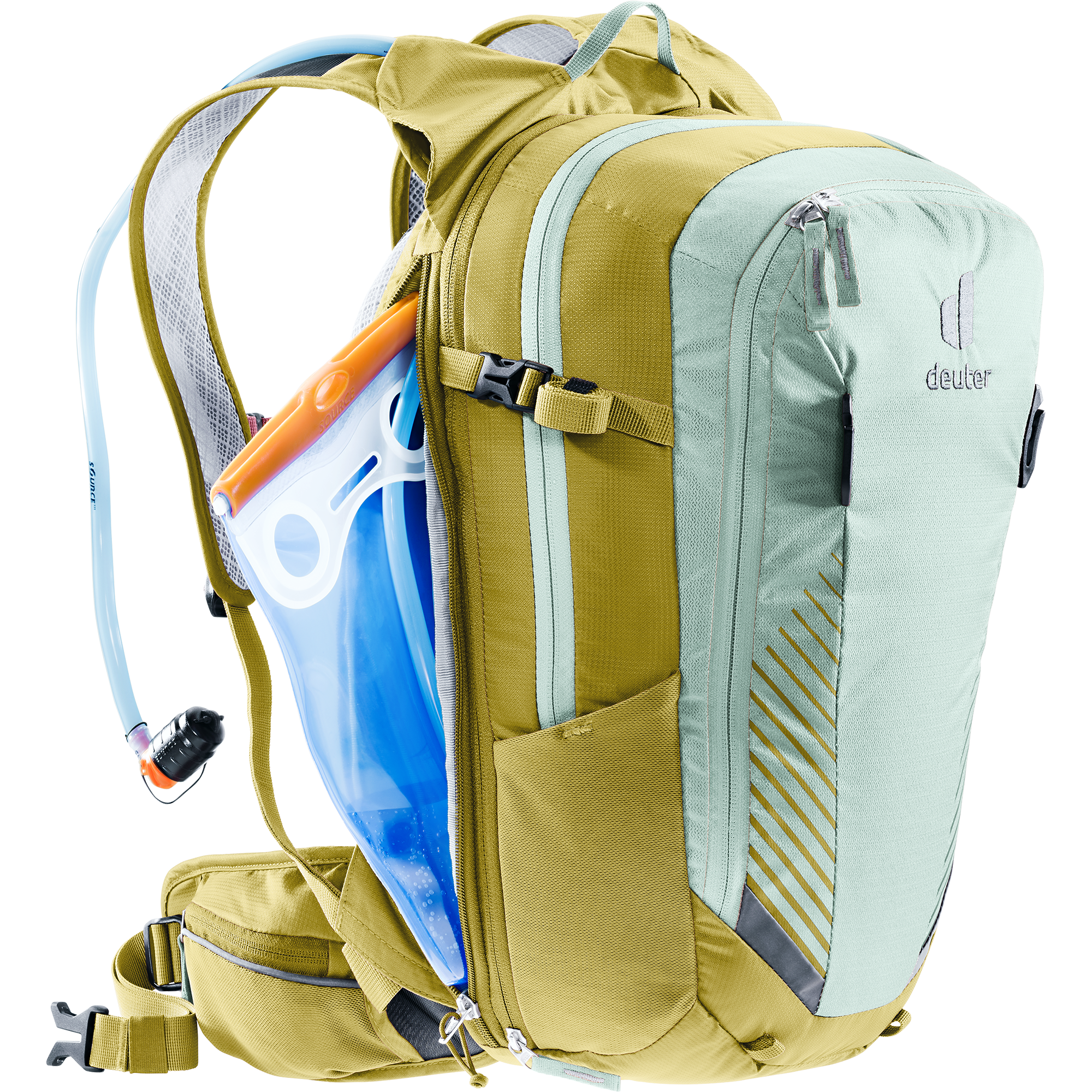 deuter Compact EXP 12l SL Bike Rucksack Damen frost linden