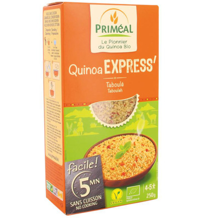 Priméal Quinoa Express Tabouleh Style Bio (250 gr)