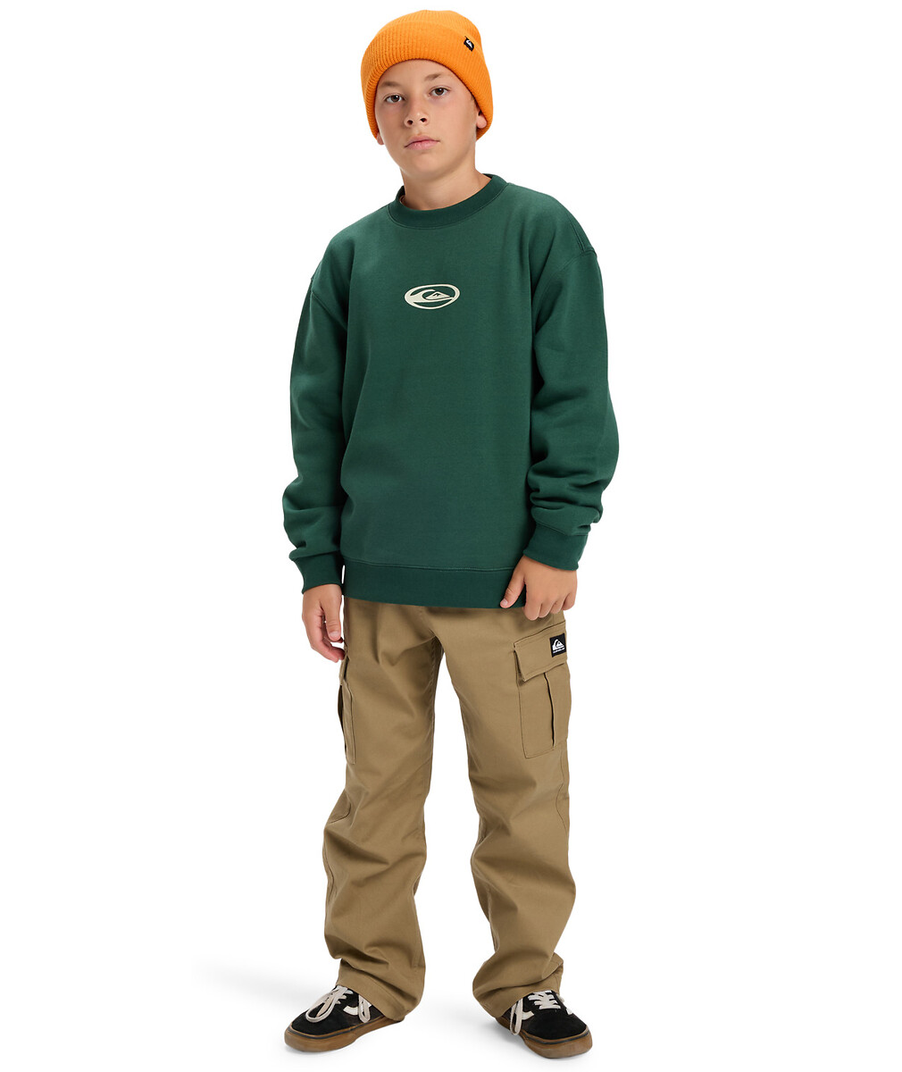QUIKSILVER<br>Moletom com capuz feito de lã escovada