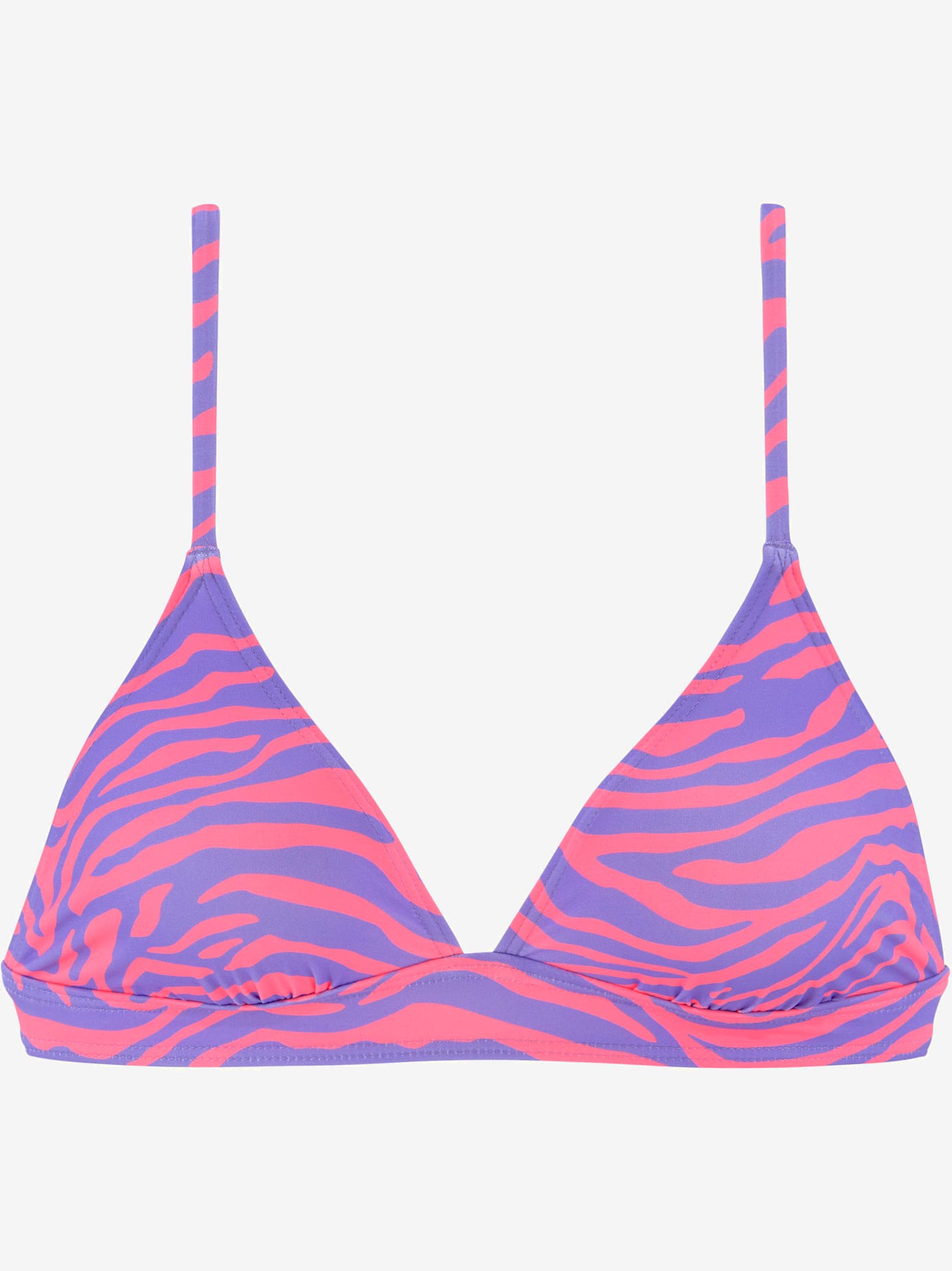 Haut de bikini triangle design animal tendance