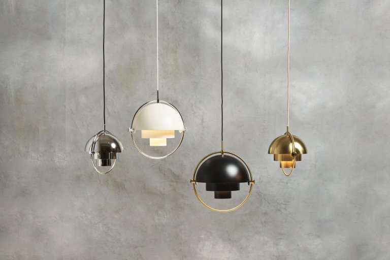 Gubi Multi-Lite hanglamp small Ø25.5 messing