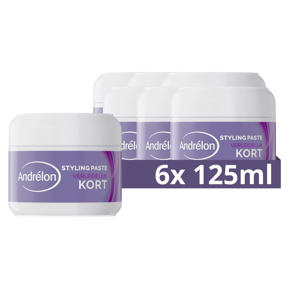 6x Andrelon Shaper Paste Verleidelijk Kort125 ml