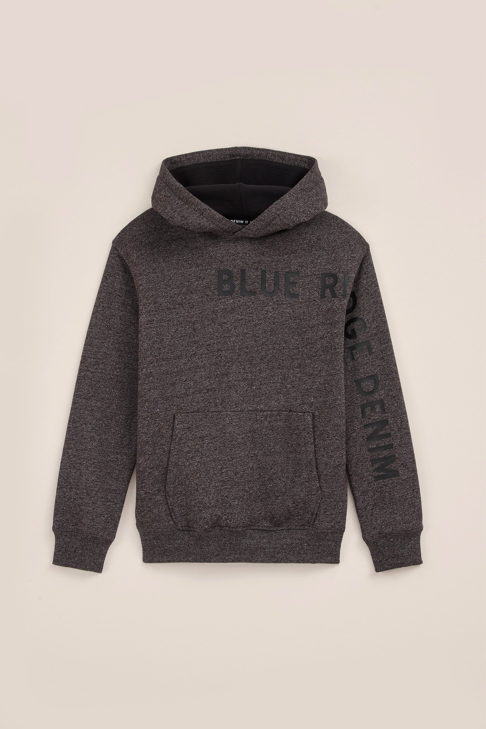 Jongens hoodie met opdruk Blue Ridge Zwart