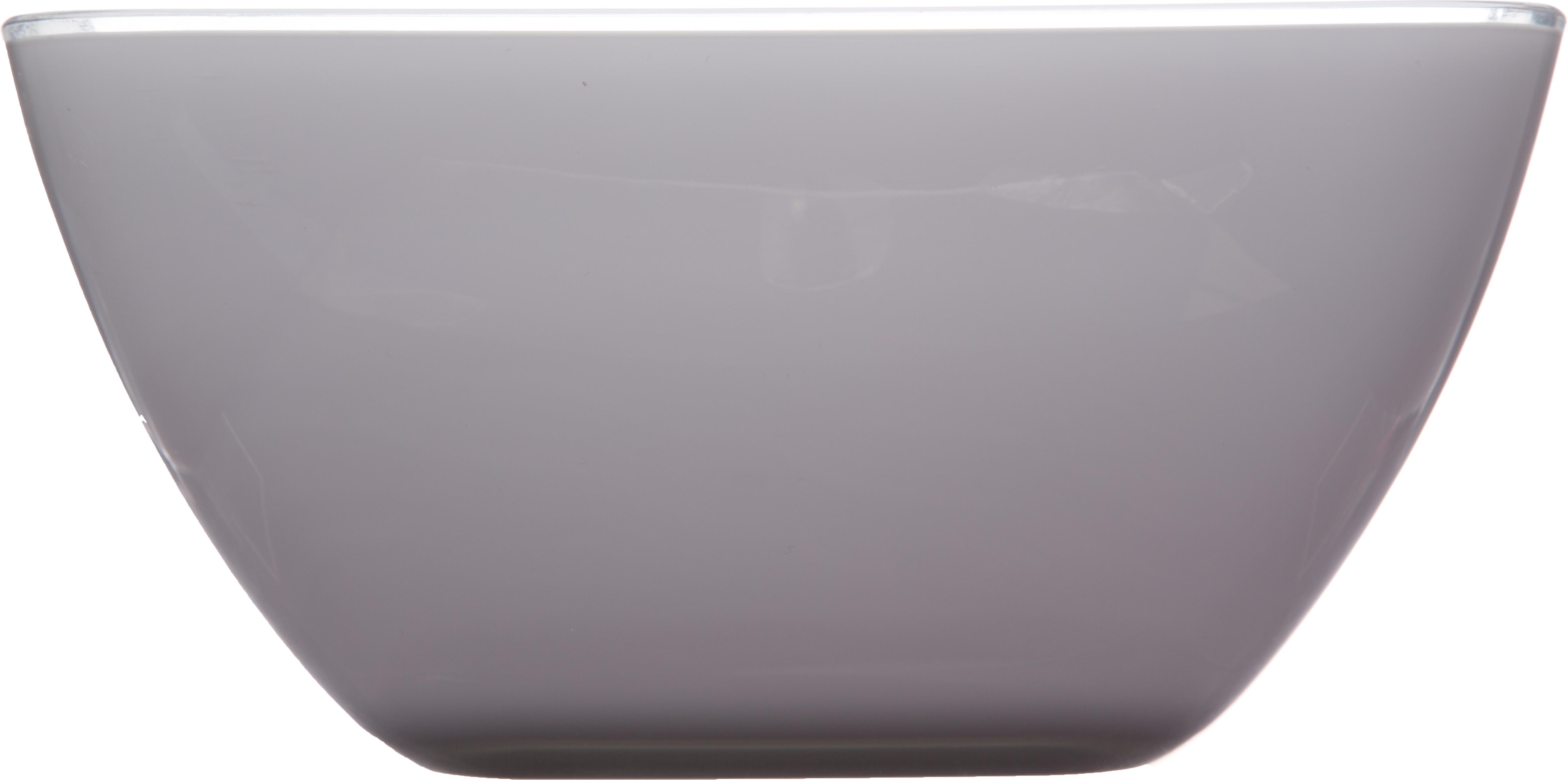 SALADIER SQUARE GRIS 25CM
