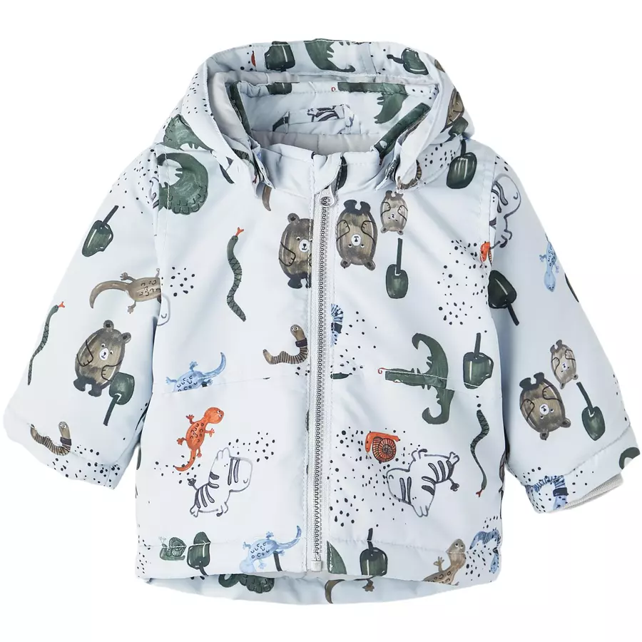 name it Outdoorjacke Nbmmax Lucas Pearl Blue