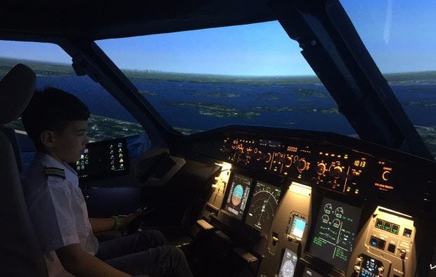 Flugsimulator in Leipzig - Airbus A320 selber fliegen