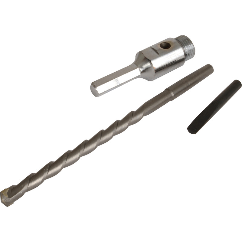 Mexco diamantboor adapterset HEX 80mm