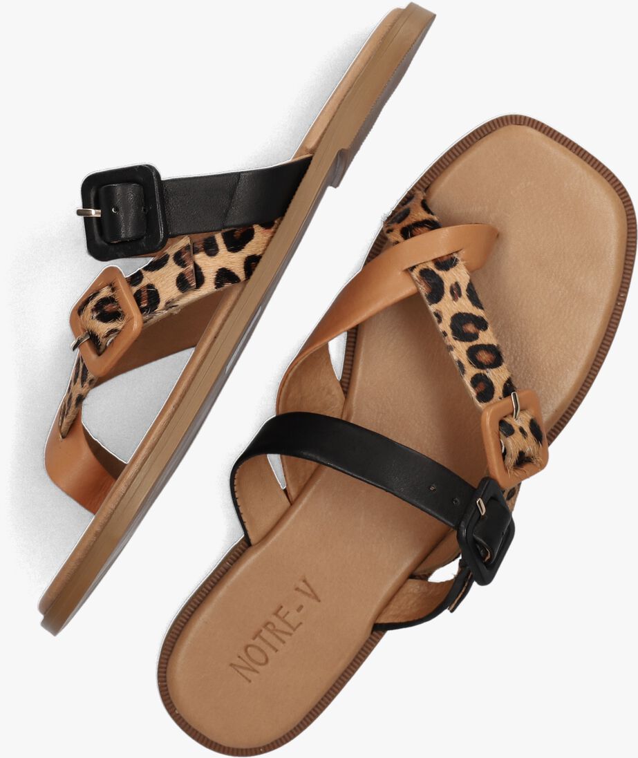 NOTRE-V camel notre-v slippers 979005