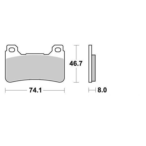 Sifam - Plaquettes de frein S1170N