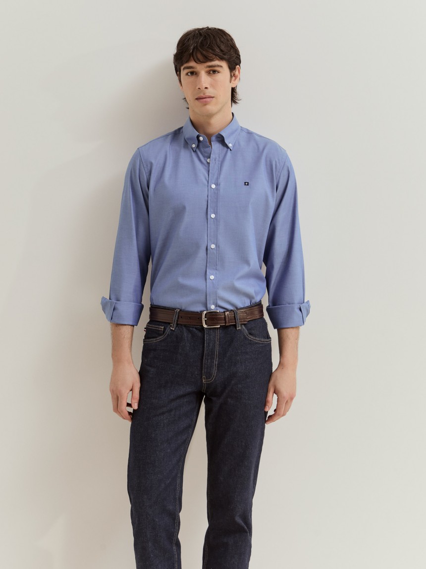 Camisa em algodão