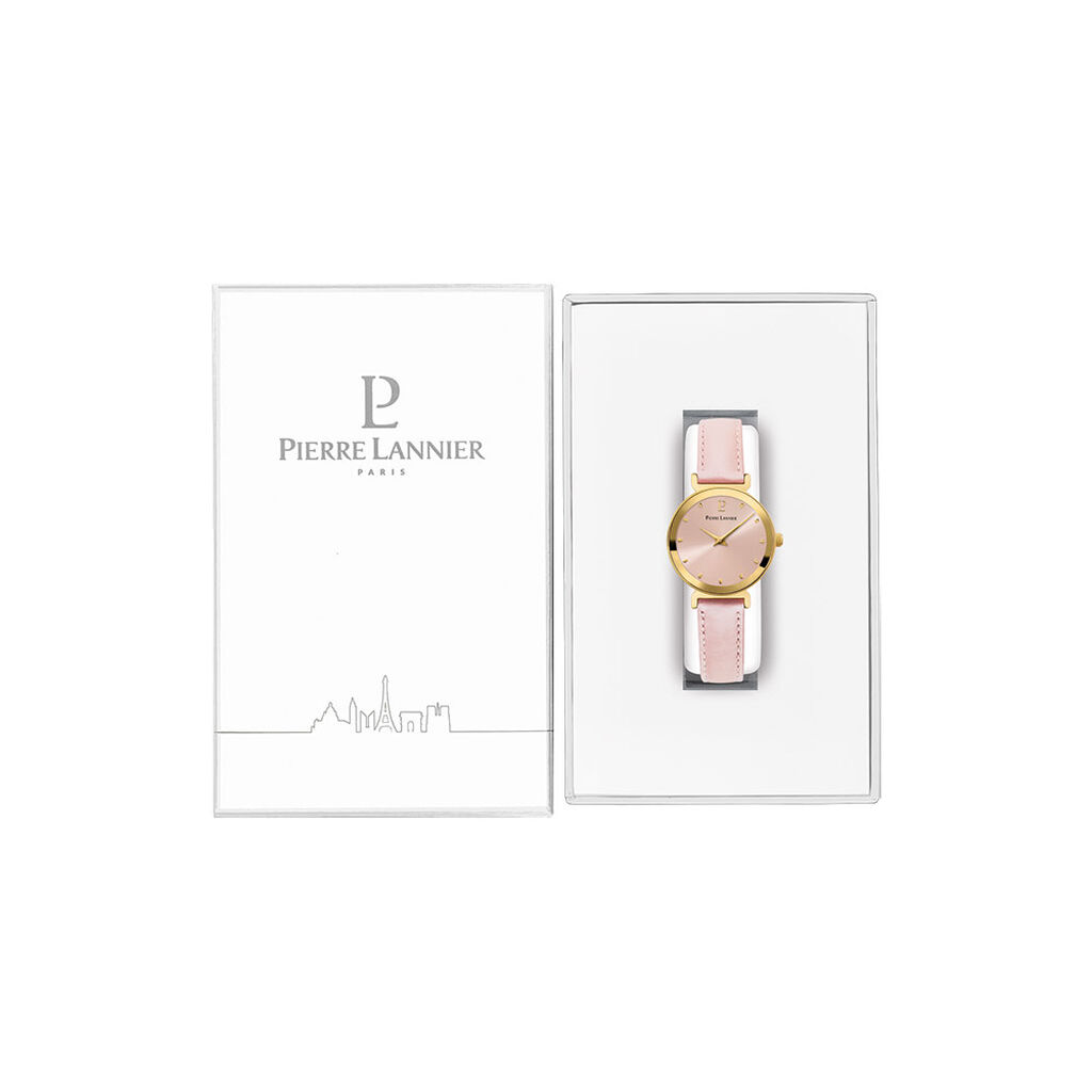 Montre Pierre Lannier Ligne Pure Rose