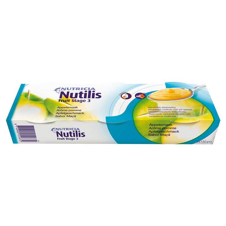 Nutilis Fruit Apfel Creme, 3X150 g
