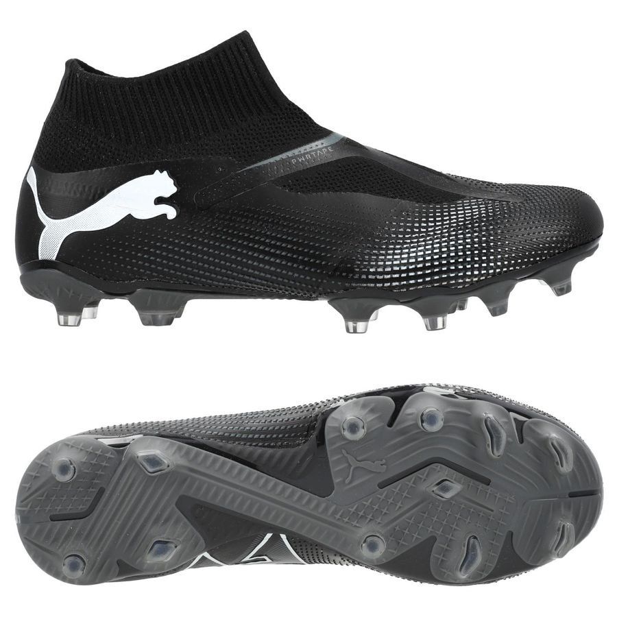 PUMA Future 7 Match   Laceless FG/AG Eclipse - Noir/Blanc