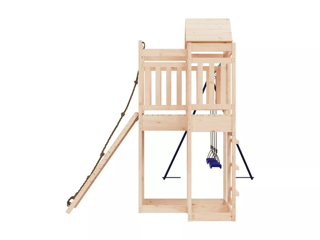 Aire de jeux d'extérieur bois de pin massif