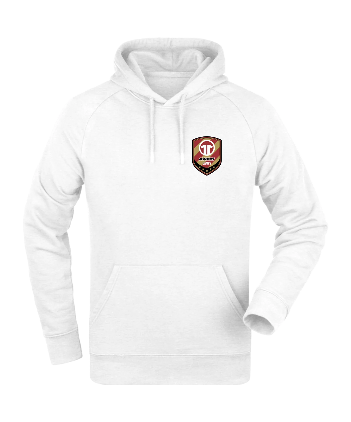 11ts Academy Hoody Brustlogo Weiß