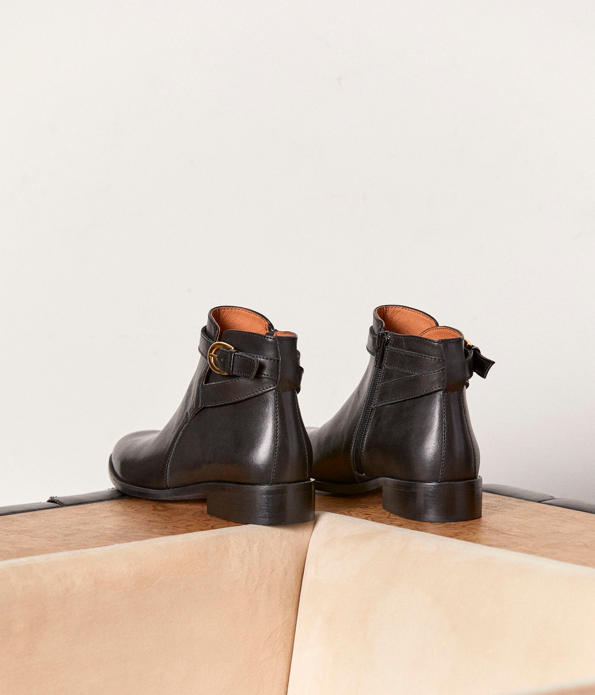 Boots noires Simone