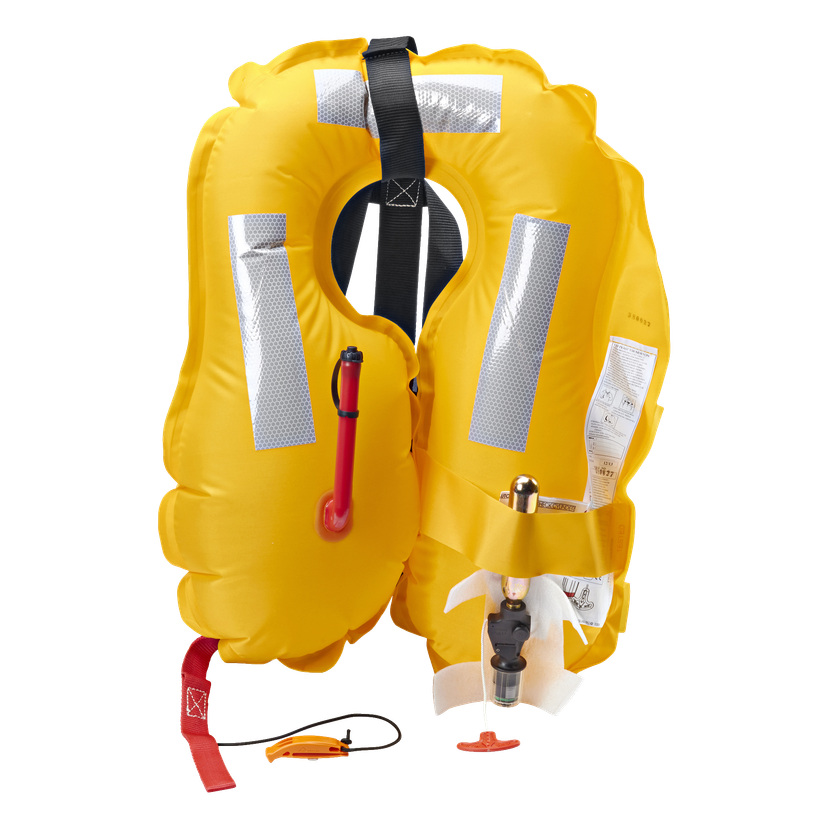 Selvoppblåsbar flytevest