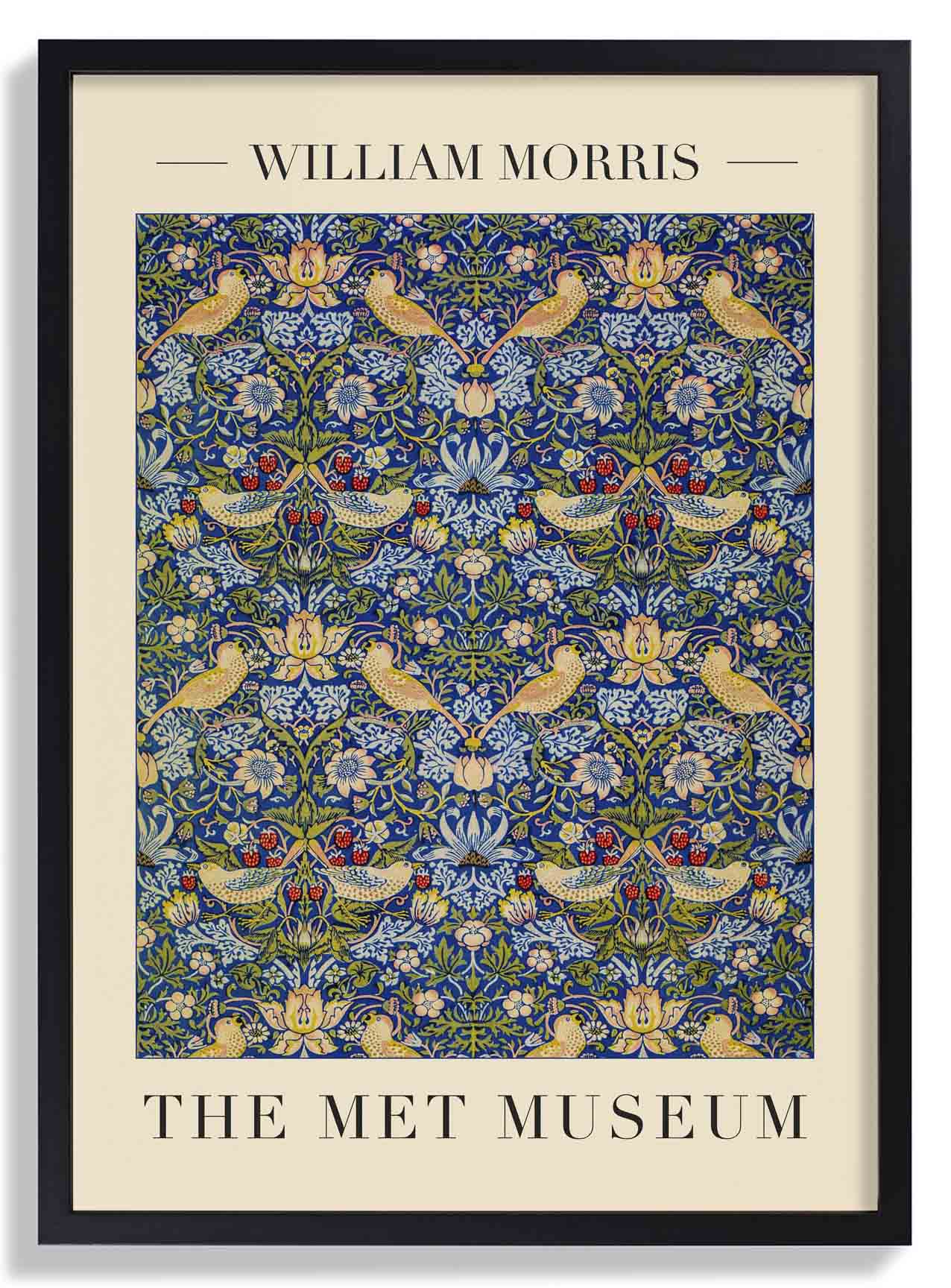 William Morris Strawberry Thief Kunstausstellung