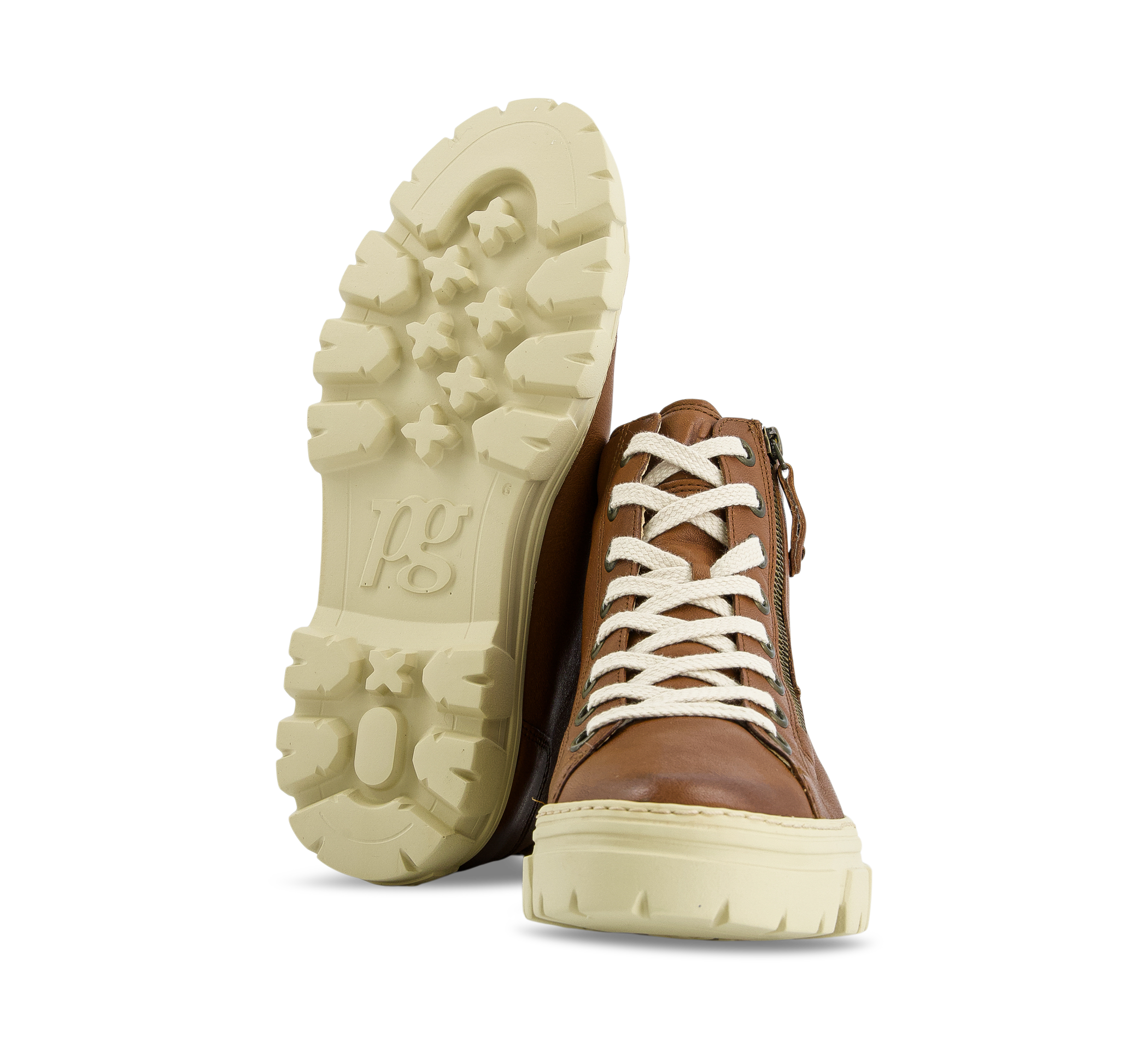 Paul Green 5210 - Schnürstiefel braun
