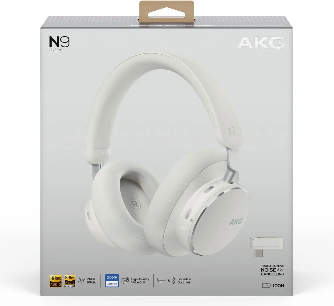 AKG N9 Hybrid Blanc Casques Bluetooth