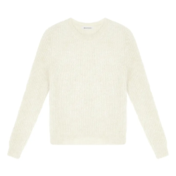 Masscob Pull Ona Mohair | Ecru