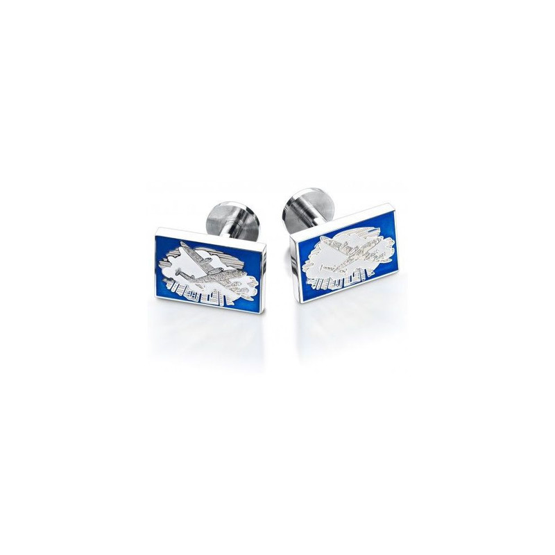 Boutons de manchette, Propeller Plane Navy
