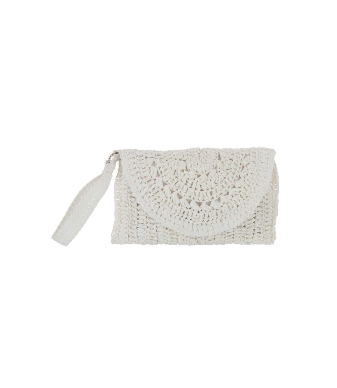 Paris Prix - Pochette Déco paloma 42cm Blanc