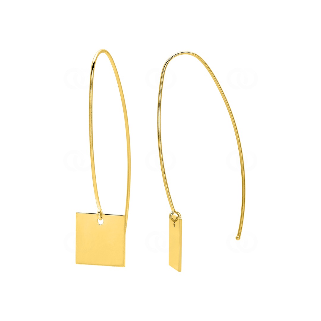 Ohrhänger 750/18 K Gelbgold