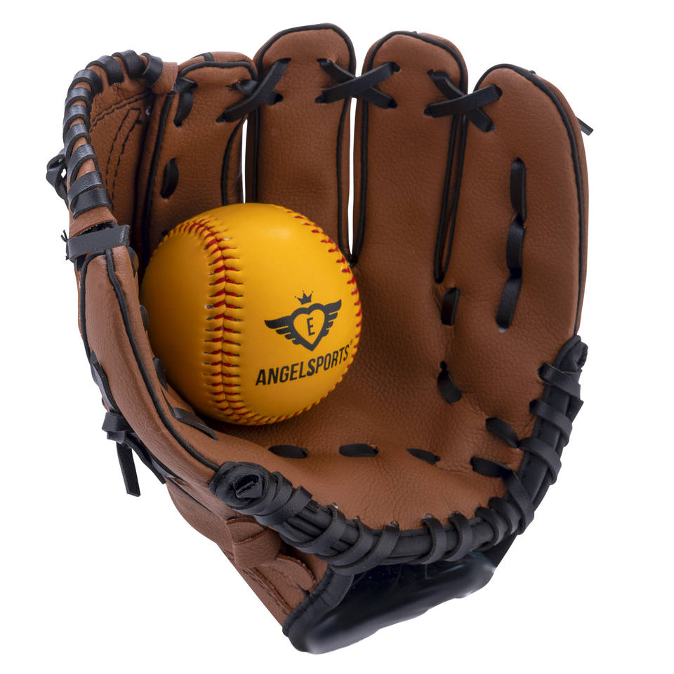 Angel Sports honkbalhandschoen met bal