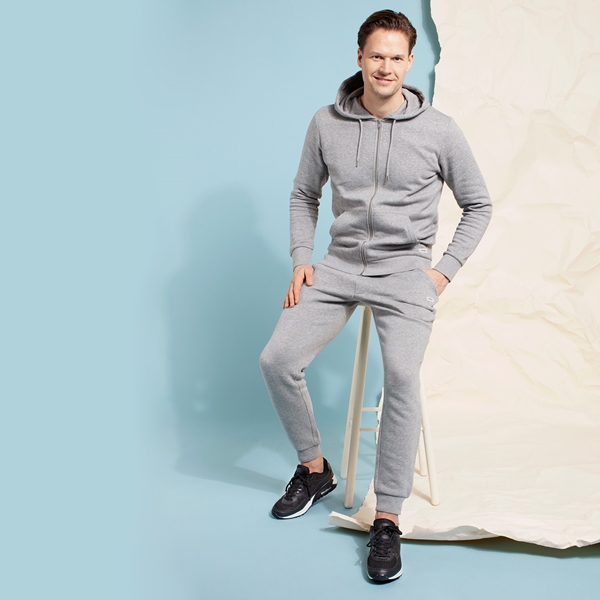 Produkt heren sweatvest grijs