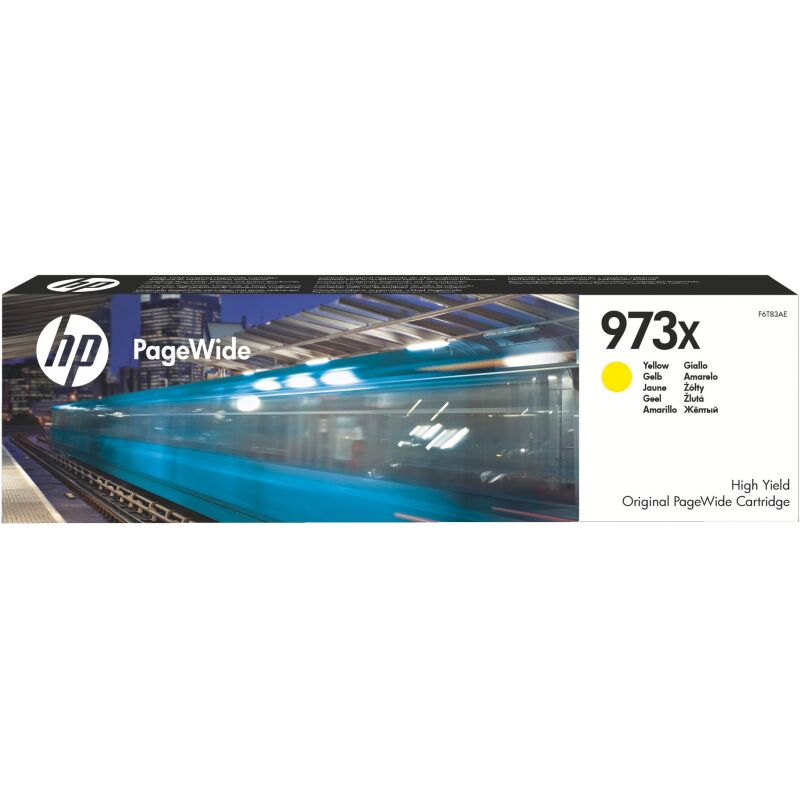 HP 973X cartouche couleurs haute capacité pour imprimante jet d'encre