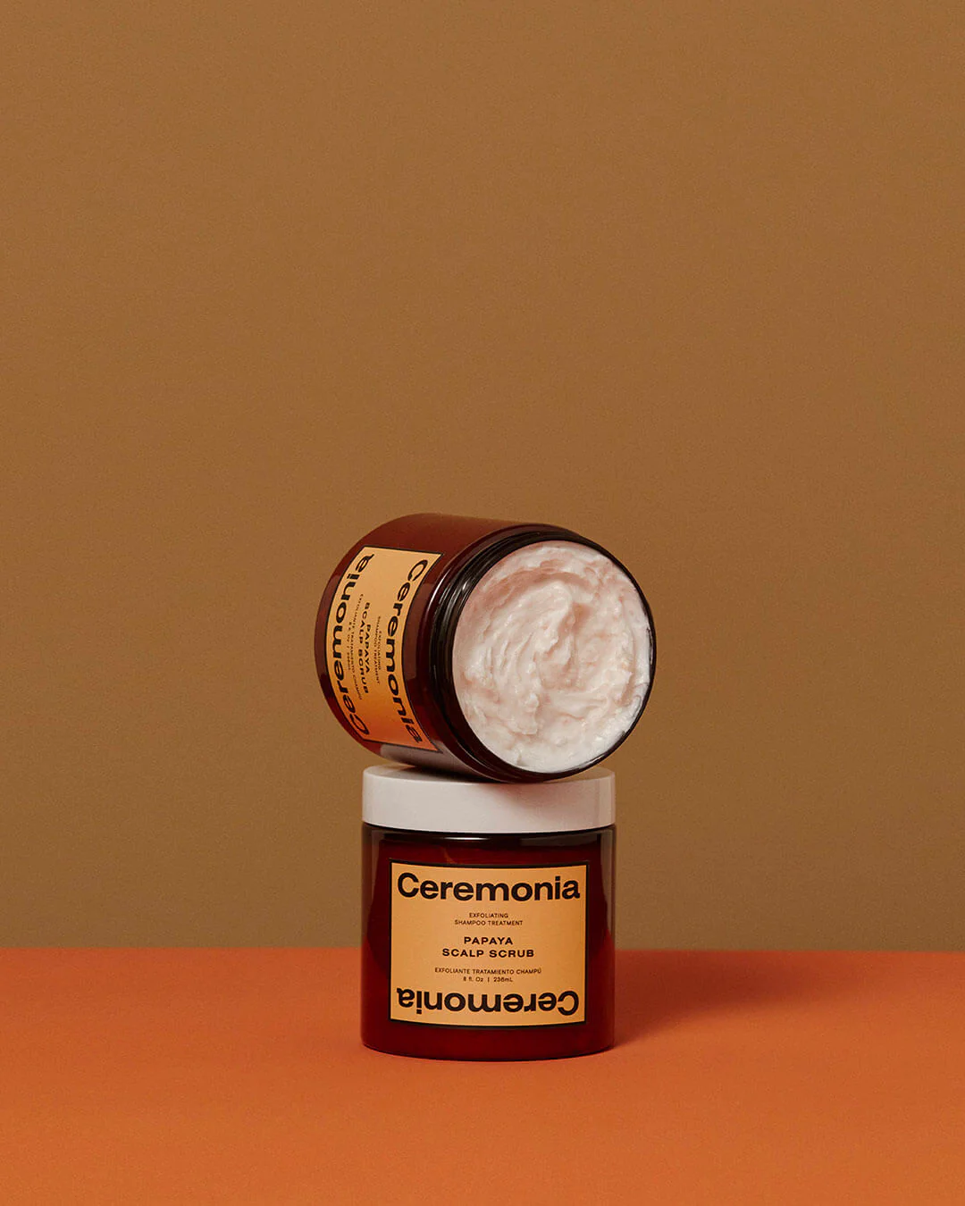 Ceremonia Shampoing Exfoliant Papaya Scalp Scrub