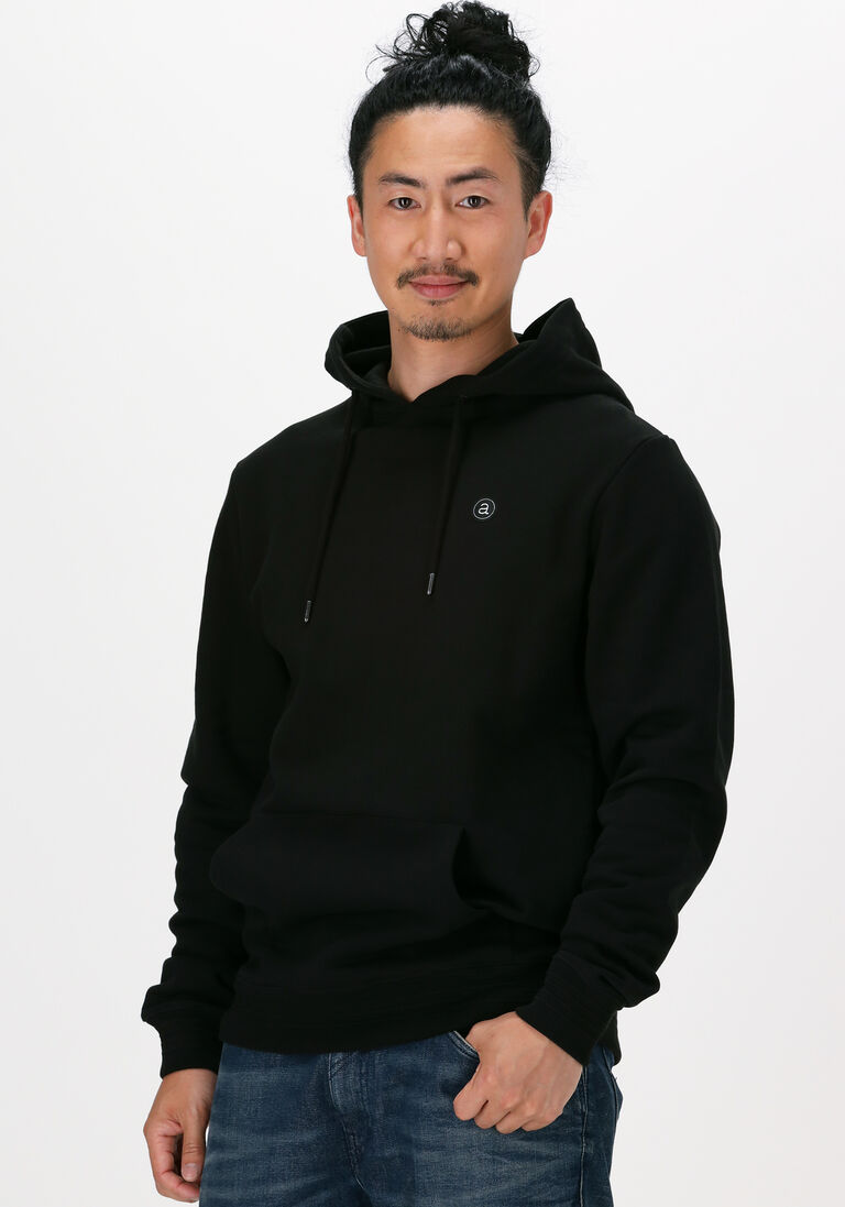 ANERKJENDT zwarte anerkjendt sweater aknigel organic hoodie