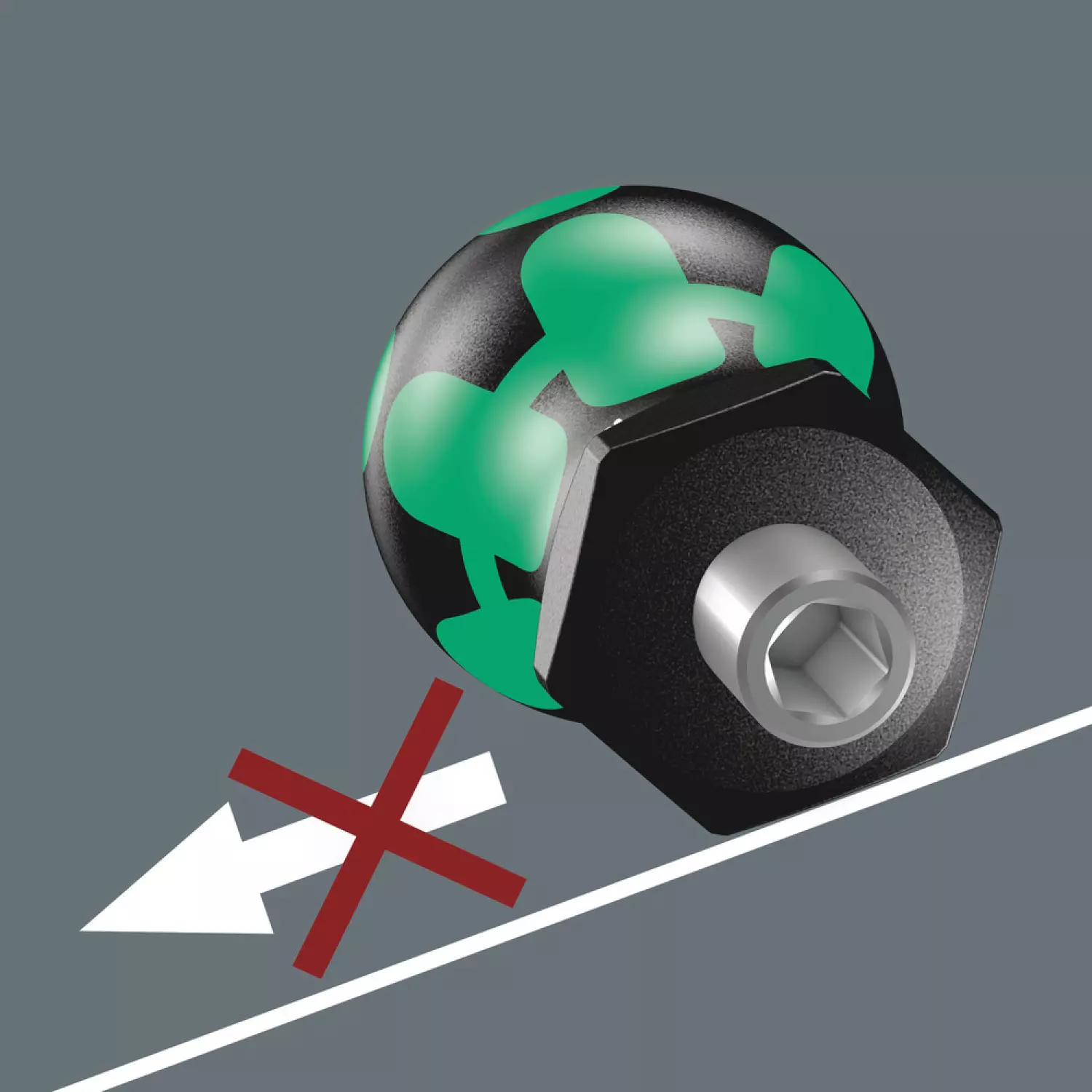 Wera 05008880001 Stubby Bit-handhouder - Magnetisch
