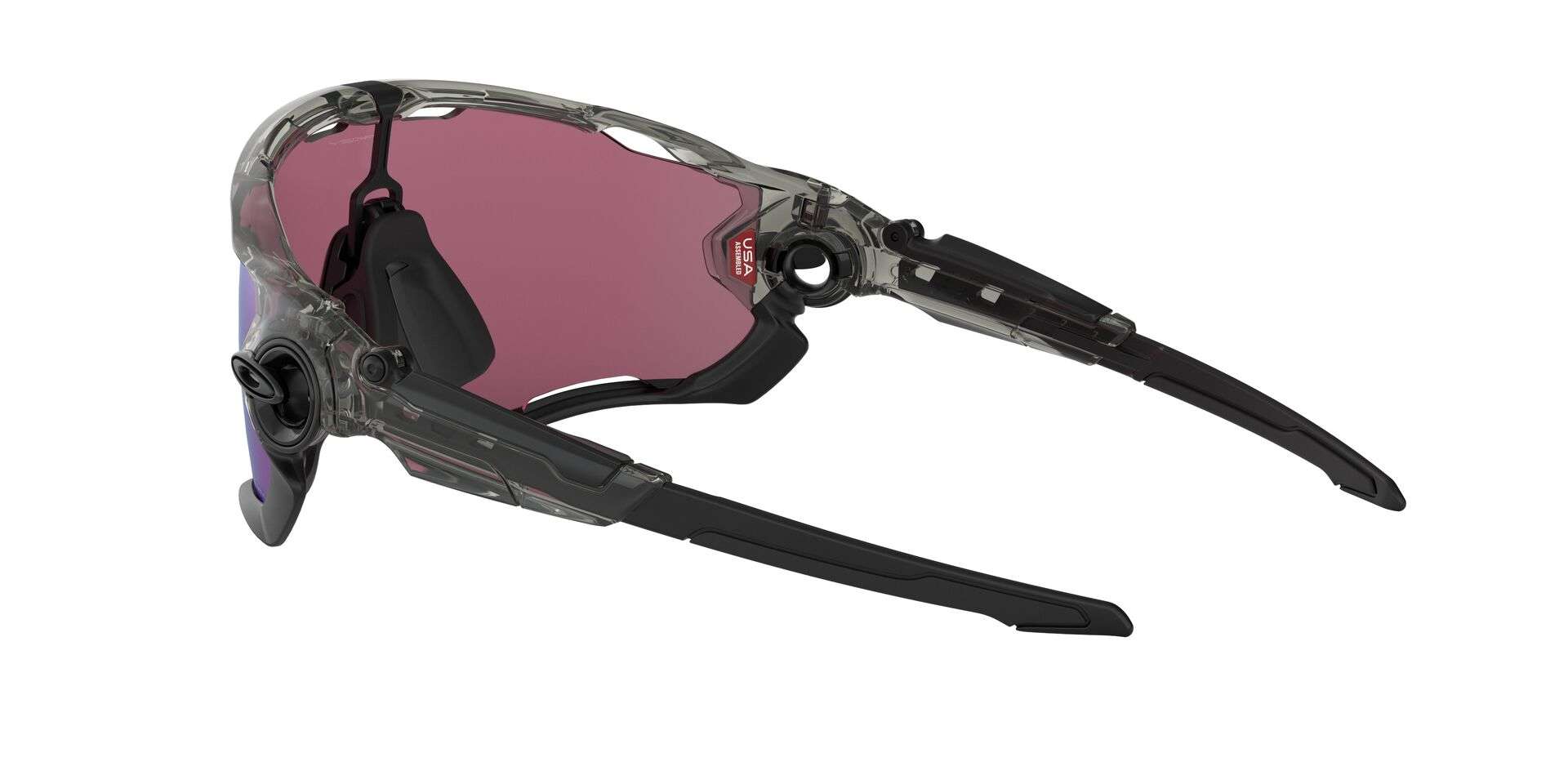 Oakley Jawbreaker Fietsbril Grijs met PRIZM Road Jade Lens