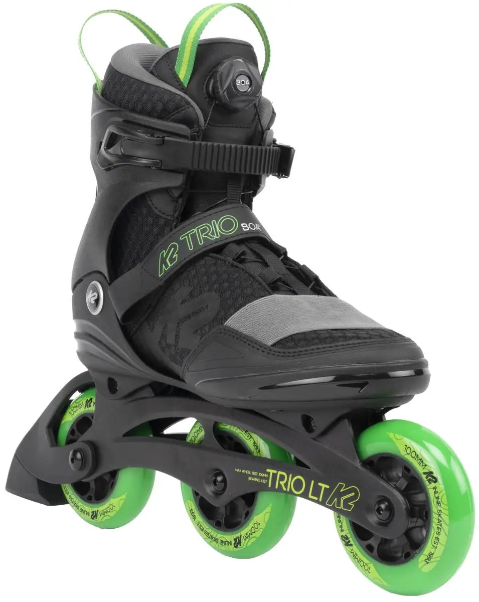 K2 Trio LT 100 BOA Inliners - Herre Rulleskøjter | SkatePro
