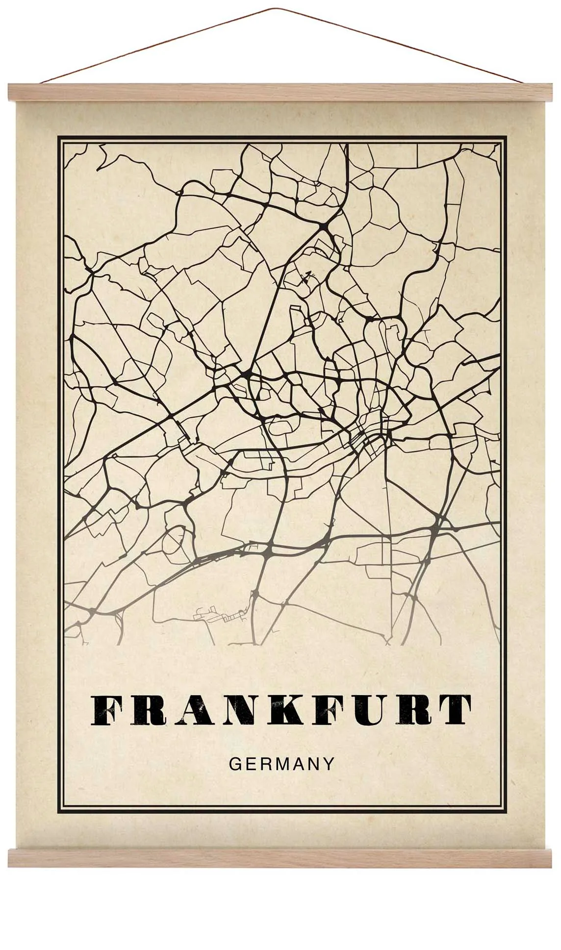 Frankfurt Stadt Sepia