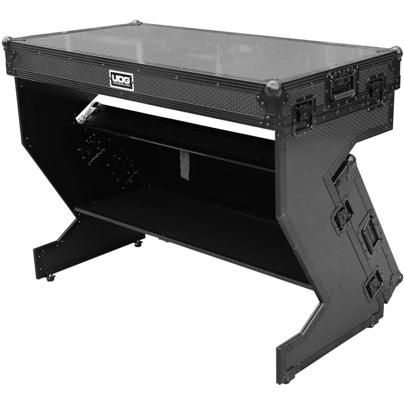 UDG Ultimate Flight Case Portable Z-Style DJ Table Plus koffer en standaard voor DJ-gear
